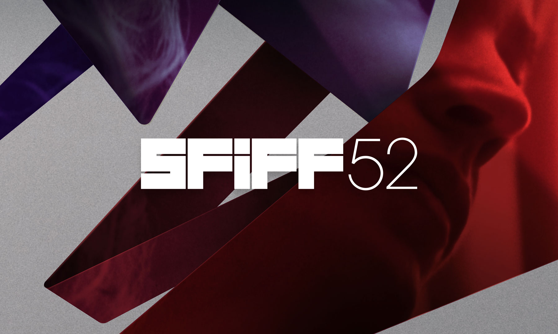 SFIFF52 logo with campaign visuals background