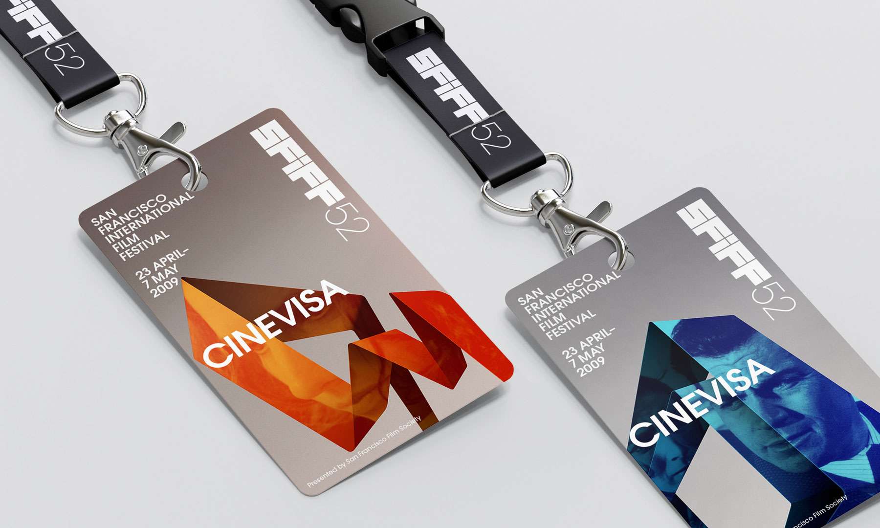 SFIFF52 “Cinevisa” lanyard badges
